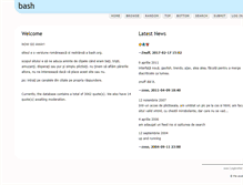 Tablet Screenshot of bash.zoso.ro